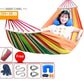 Canvas Hammock Outdoor Adult Single Anti-Rollover Indoor and Outdoor Balcony Swing Chair