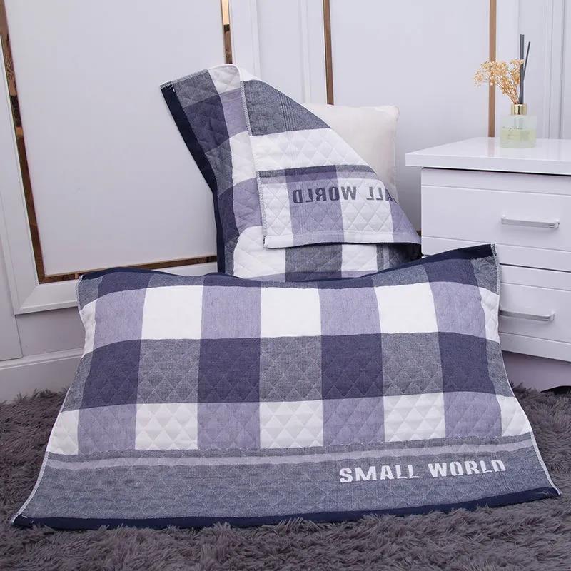 Dark Cotton Fabric Nordic Style Adult Cotton Pillow Towel Does Not Fade Can Not Afford The Ball A Pair of Affordable