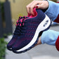 Summer Women's Shoes Mesh Breathable Rocking Shoes Square Dance Shoes Air Cushion Large Size Thick Bottom Travel Shoes Women