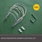 5PCS Hanging Hat Storage Rack Hanger Hook Storage Artifact Door Home Wall Hanging Rack Hat Rack Door Back Shelf Support Bathroom Towel Rack