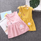 Girls' Cotton Skirt Summer Girls' Princess Skirt Children's Sleeveless Dress Baby Summer 1-4 Years Old