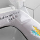 Toilet Seat Toilet Pad Universal Waterproof Toilet Sticker with Handle Polar Fleece Cotton Soft