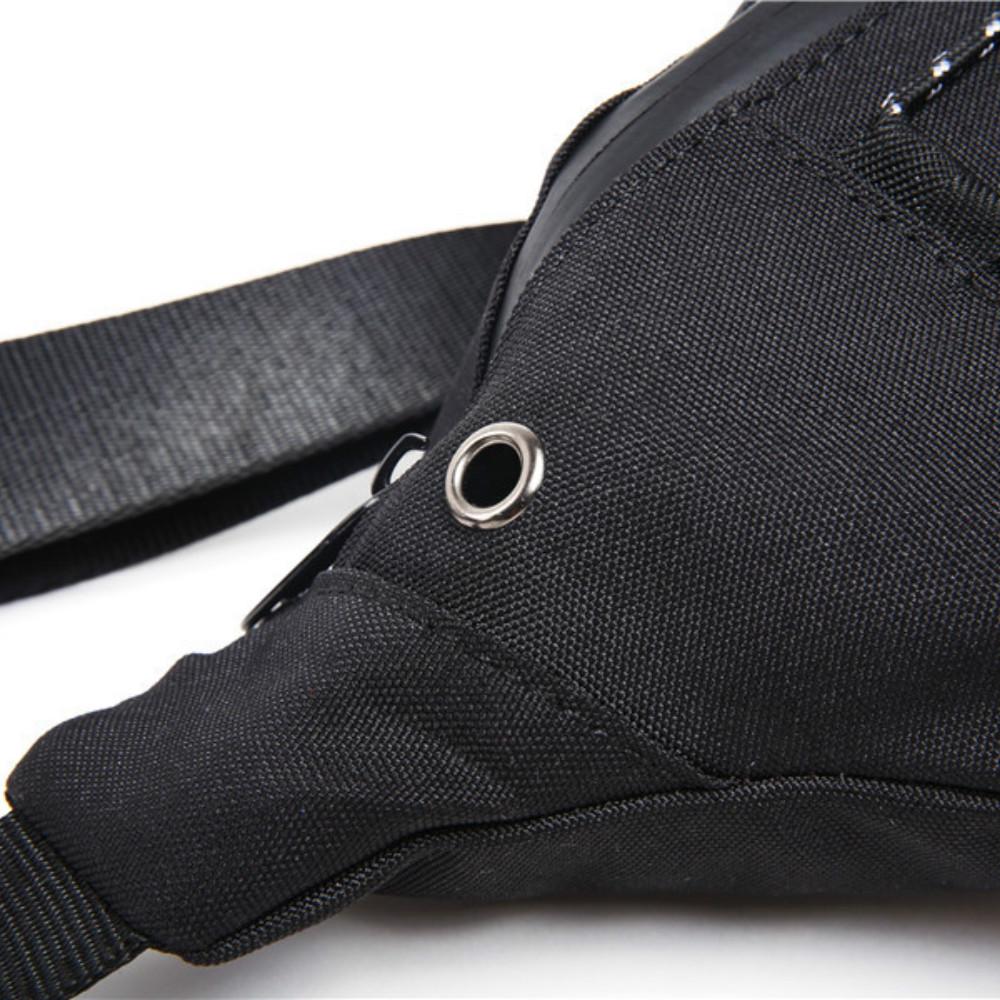 Wasit Bag Men Portable Large Capacity Chest Bag Shoulder Bag Outdoor Sports Shoulder Bag