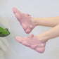 Women's Shoes Casual Sneaker Knitting Fabric Ladies Shoes Mesh Comfort Lace-up Flat Platform Shoes
