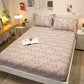 Fitted Waterproof Twin Mattress Cover Cotton Thick Printed Bedspread Bed Sheet Mattress Protector