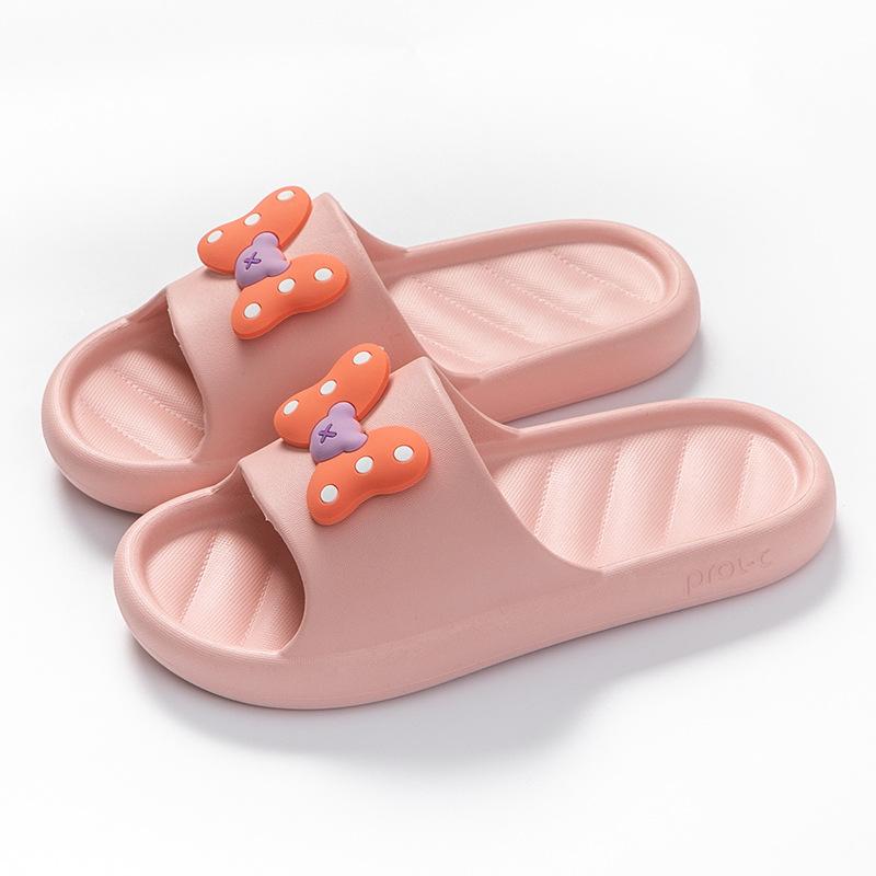 Soft and Cute Slippers Women Summer Home Non-slip Bathroom Couple Sandals and Slippers Men Wear Unisex
