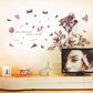 Hand-painted beauty cartoon wall stickers bedroom living room TV sofa background decoration