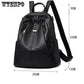 Backpack Female Trend Korean Wild Fashion Travel Bag Pu Soft Leather Lady Bag School Bag Backpack Female