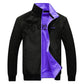 Spring and Autumn Men's Double-sided Jacket Casual Sports Windproof Top Double-sided Loose Large Size Jacket Single Jacket