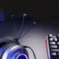 USB Interface Headset with Microphone Computer Gaming Headset Online Learning Headset