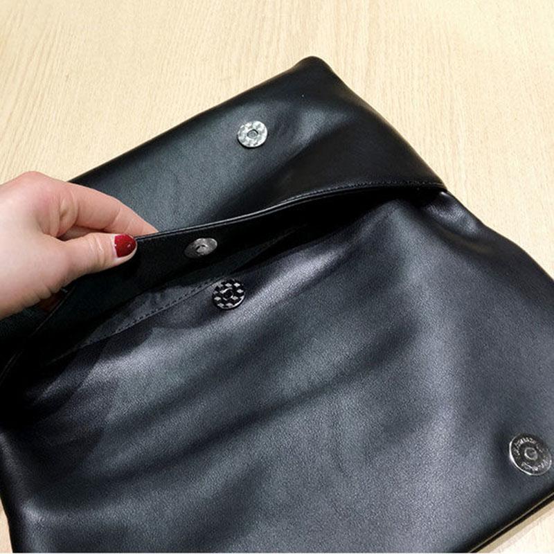 Soft Surface Cowhide Luxury Women's Clutch Bag Shoulder Bag Ladies Smooth Leather Wedding Evening Banquet Clutch Purse