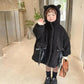 Girls Lamb Wool Warm and Windproof Jacket Autumn and Winter Thick Hooded Winter Clothes