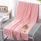 Bath Towel Flannel Fabric Soft Large Towel Set Thickened Chest Wrapped Pure Cotton Absorbent Soft Bath and Quick-drying