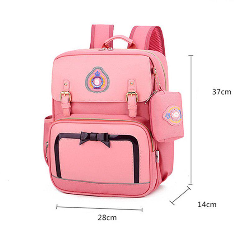 Children School Bags 2019 New Princess Bowknot Orthopedic Backpack Girls Satchel Bag Waterproof Scho