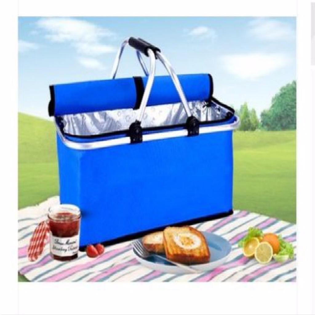 Portable Heat Preservation Basket Folding Picnic Basket