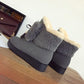 Snow Boots Women Autumn and Winter Cotton Shoes Ins Short Tube Plus Velvet Warm Ankle Boots