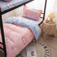 Three-piece Cotton Bed Linen Quilt Cover Pillowcase Bed Sheet Single Bed Set