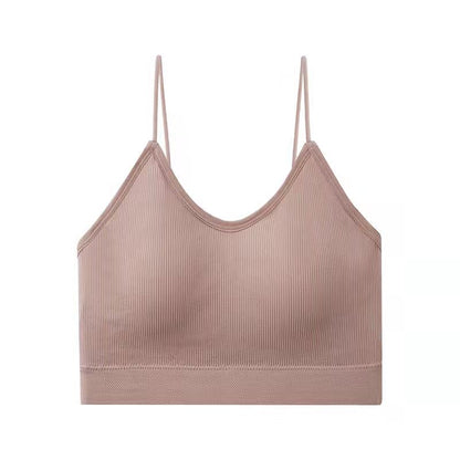 Sports Yoga Light Proof High Elastic Vest Without Steel Ring Gathering Versatile Breathable Buckle FREE Wrap Bra