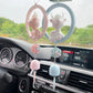 Car Pendant Car Interior Decoration Cute Cartoon Car Rearview Mirror Pendant Decoration