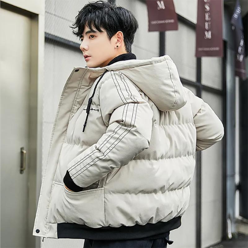 Men's Down Jacket Youth Korean Style Trend Short Autumn and Winter Jacket Men