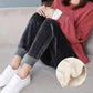 Autumn and Winter Plus Velvet Thick Lamb Velvet Warm Pants Women's High Waist Sports and Leisure Leggings Pants Pants All-match Panties