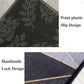 Entering Pad Easily Cleaning Entry Mat Geometric Pattern Pedal Door Hall Carpet Kitchen Floor Mats Pad 100 * 120/80 * 150cm Light Luxury