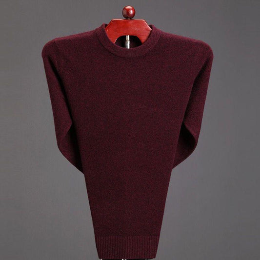 Casual Autumn Winter Warm Pullover Knitted Male Sweater Mens Cashmere Sweaters Male Jersey Clothing