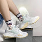 Sports Shoes Female Korean Version of Ulzzang Harajuku Style All-match Casual Shoes Retro Street Shooting Old Shoes Tide