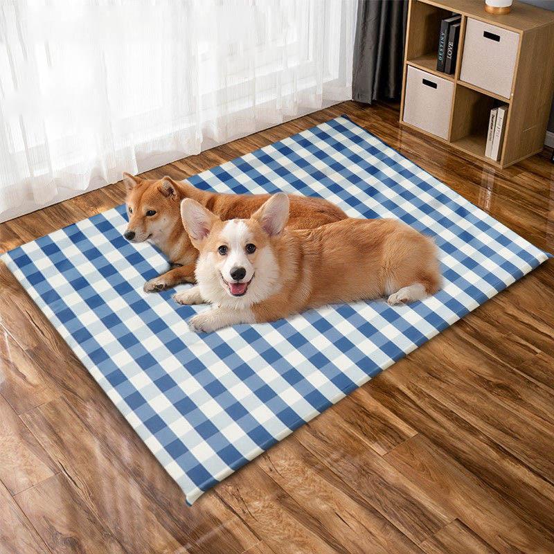 Removable and Washing Dog Sleep Pad Large Pet Wick Pad Breathable To Bite Without Sticky Removal Winter Thickening Warm