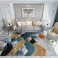 Ins Living Room Carpet Bedroom Dirt-resistant Washable Cut-out Blankets Floor Mats and Dirt-resistant