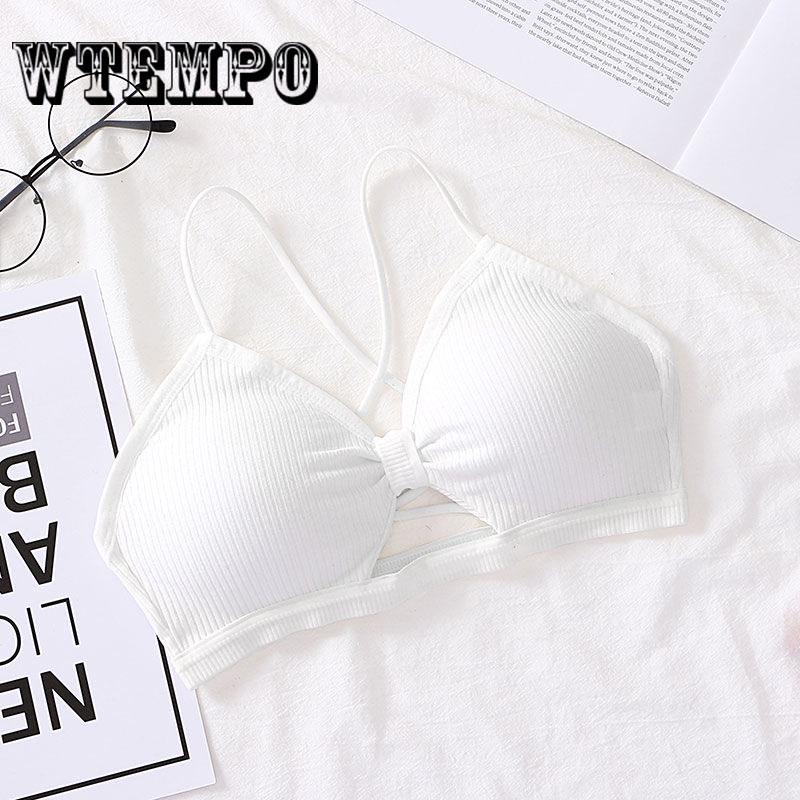 Bra Fitness Bralette Crop Sexy Pad Tank Tops Women Underwear Floral Lace