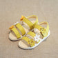 Girls Sandals Summer Children Sandals Korean Fashion Wild Flower Princess Shoes Baby Roman Shoes