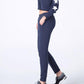 Casual Solid Color Sports Trousers Women's Running Pants Letters Loose Fitness Slimming Training Pencil Pants