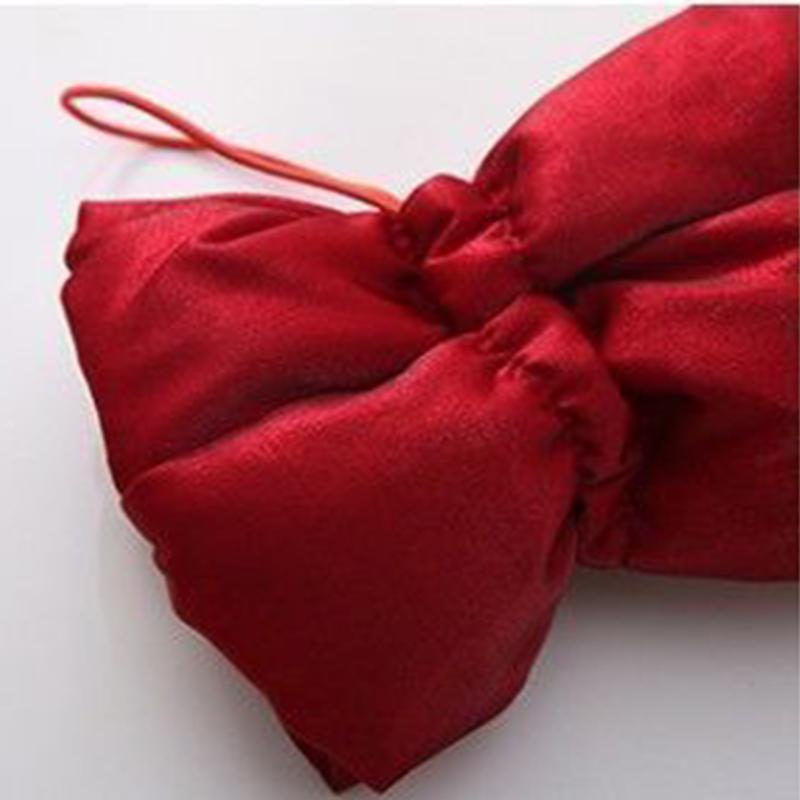 Girls' Cotton-padded Clothes Winter Children's Clothes Foreign Style Beautiful Red Girls' Down Jackets Plus Velvet Thickening Children Jackets