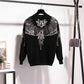 Spring and Autumn Two-piece Fashion Suit Velvet Casual Sports Suit Women