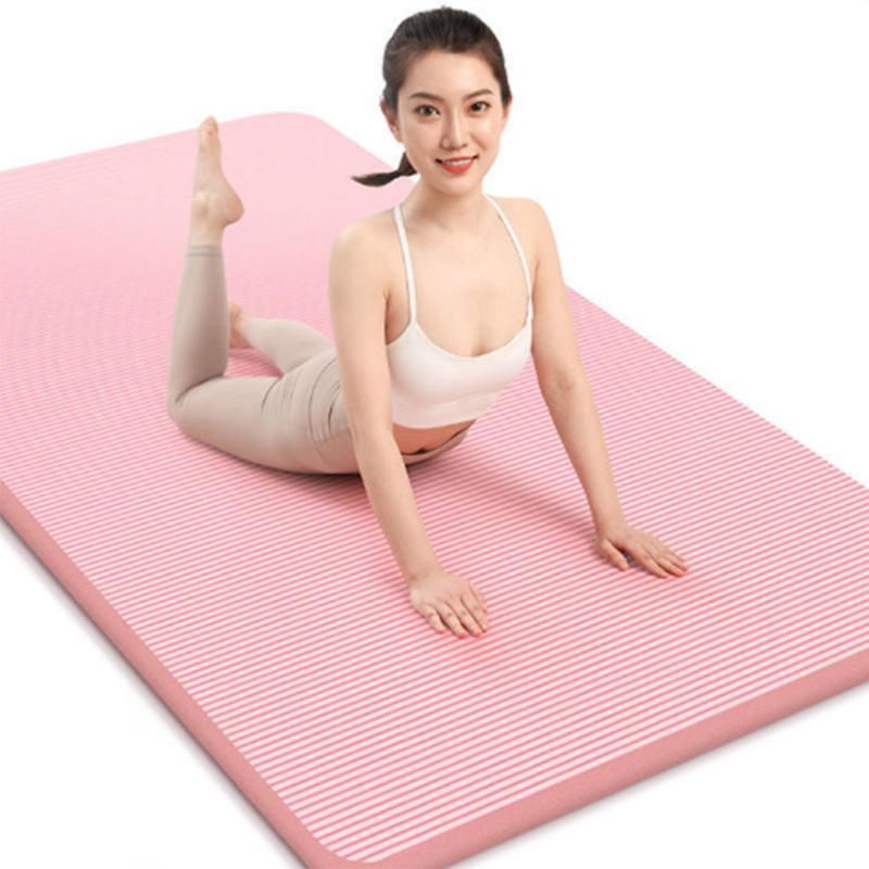 Yoga Mat Thickening Non-slip Beginners Widening and Lengthening Men and Women Fitness Dance Mat Weight Loss Yoga Home