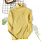 Women's Sweater Thickened Turtleneck Warm Autumn and Winter Knitted Women's Stretch Soft Pullover