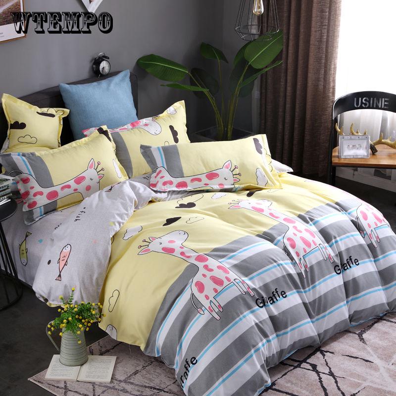 Home Textiles Comfortable 4pcs Bedding Soft Comfortable Bedding Set