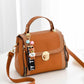 Women's Top-handle Bag Tote Bag Euramerican Style Crossbody Zipper Shoulder Bags with Bear Pendant
