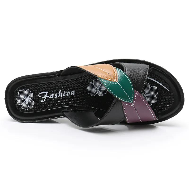 Women's Summer Waterproof Non-slip Sandals Soft Bottom Wear-resistant Breathable Sandals Slippers