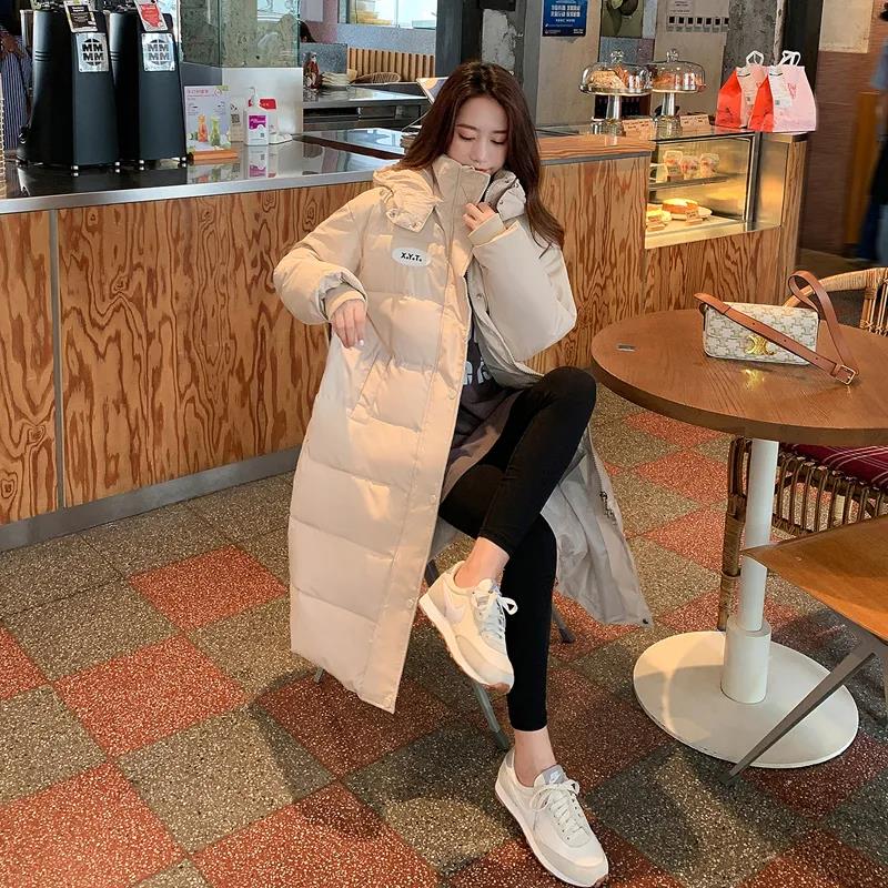 Down Coat Cotton-padded Jacket Women's Padded Jacket Mid-length Winter Coat Women Korean Style Loose Winter Clothes