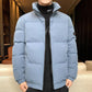 Thick Down Down Padded Jacket Men's Winter Jacket Stand-up Collar Short Large Size Bread Jacket Trend Brand Padded Jacket Men's