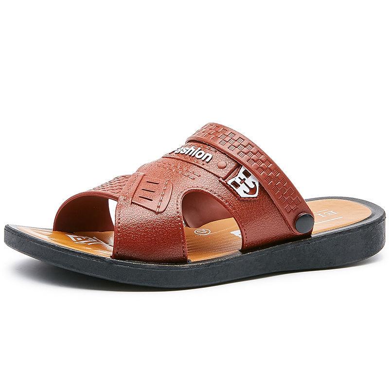 Men's Beach Shoes Summer Dual-purpose Sandals Slippers Wear-resistant Non-slip Breathable Men's Sandals