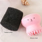 Face Wash Artifact Double-sided Jellyfish Small Octopus Wash Brush Silicone Cleansing Brush To Clean The Blackhead Cleansing Instrument