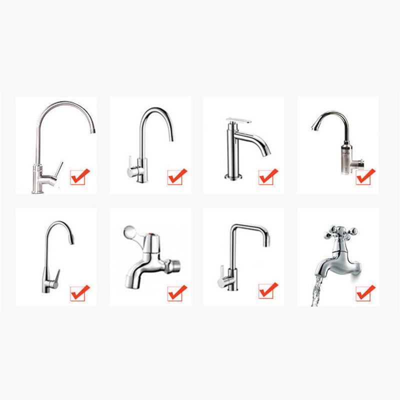 Tap Filter Rotatable Household Kitchen Splash-proof Shower Nozzle Water-saving Device Swivel Water Saving Tap Aerator Diffuser Faucet Filter Connector