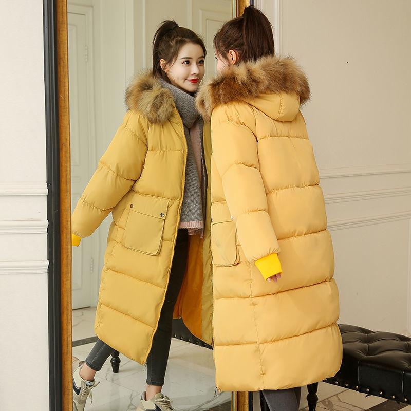 Cotton-padded Clothes Women's Mid-length Korean Version of Harajuku Style Cotton-padded Clothes Women's Bread Clothes Winter Coat Women