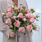 Bulgarian Rose Bouquet Simulation Flower Bone Photo Props Fake Flowers Home Table Decoration Living Room Decoration