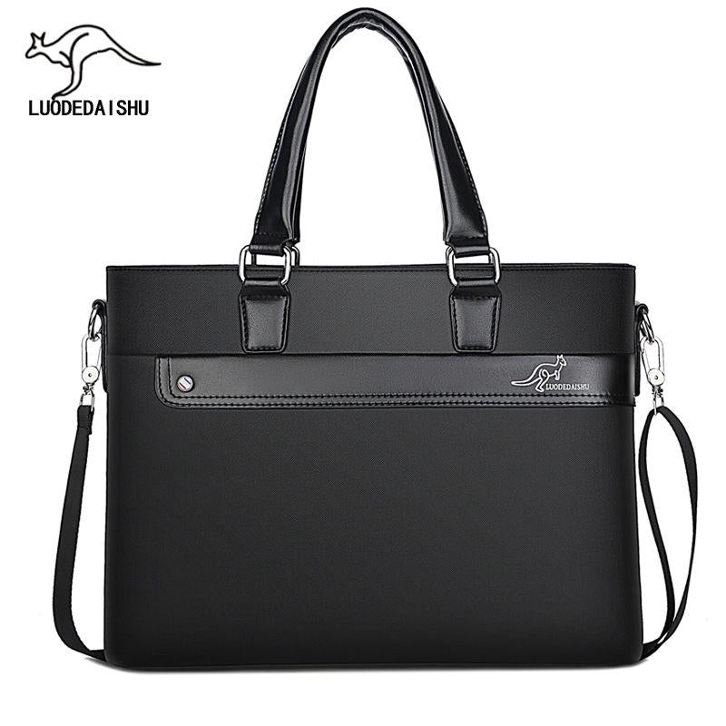 Men's Handbags Briefcase Leather Shoulder Bag Business Messenger Bags
