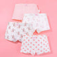 3-12 Yrs Children Girls Cotton Underwear Panty Boxer Baby Kids Lovely Cute Underpants 4pcs/lot