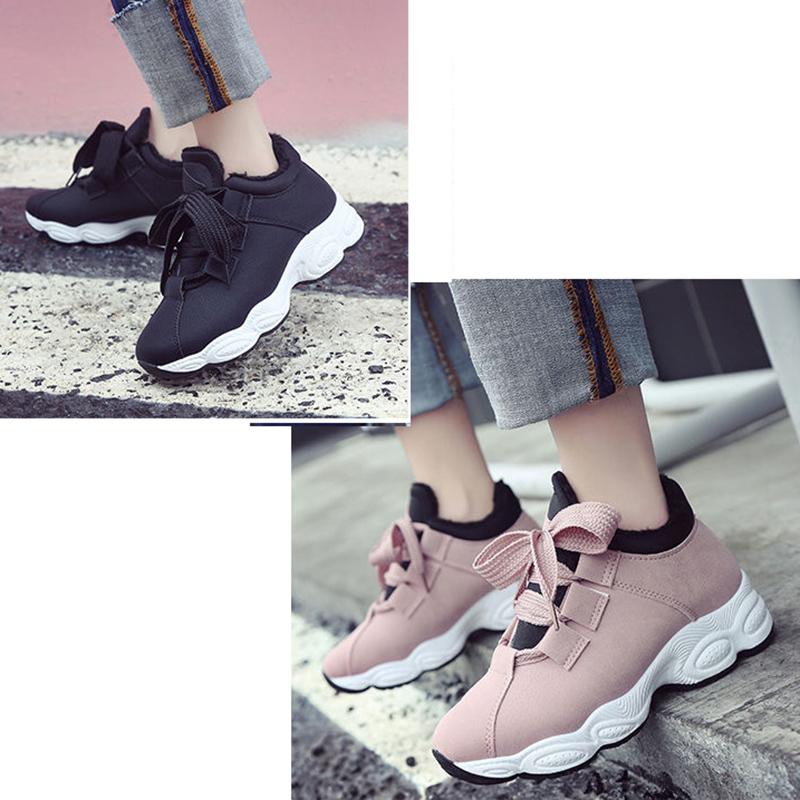 Women Walking Sneakers Casual Student Breathable Sneakers Platform Travel Running Shoes